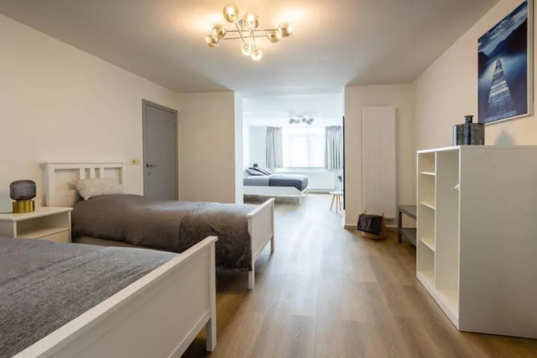 הוילה בריסל Manoir Bel Horizon Avec Grand Jardin Et Parking Prive